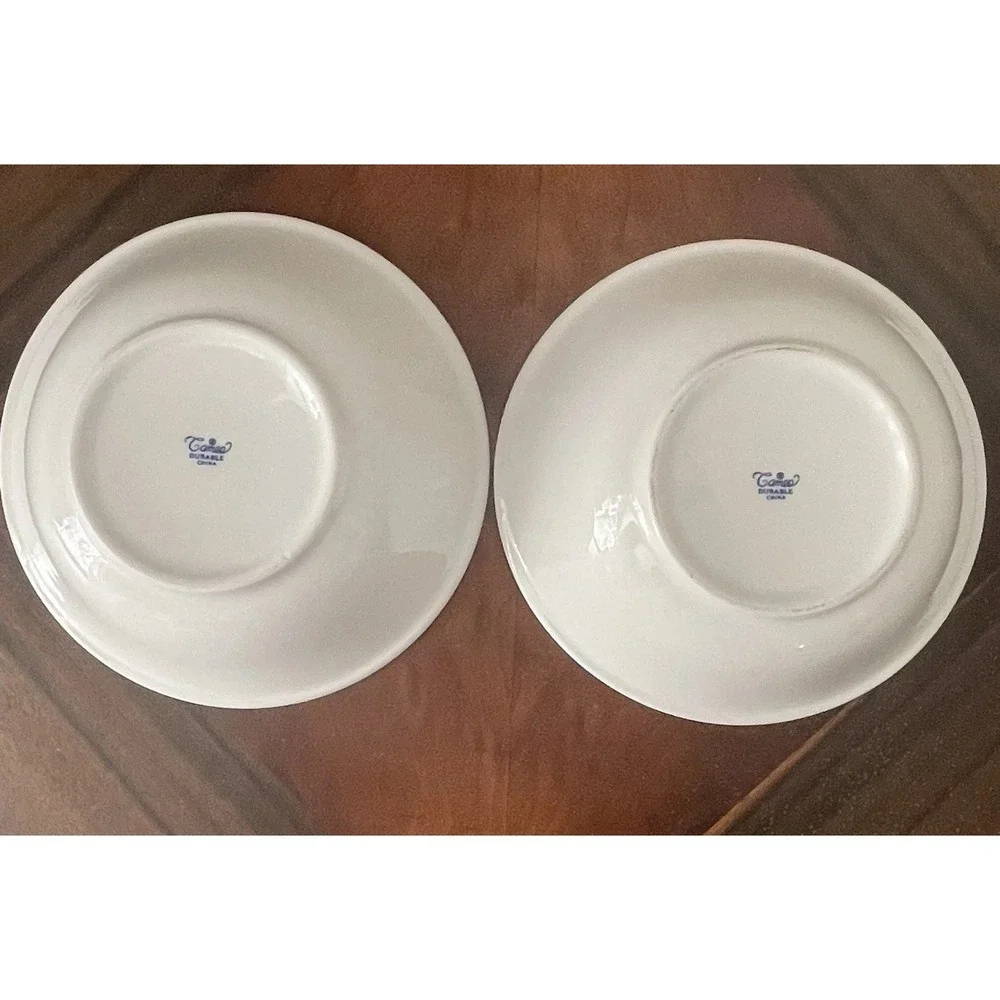 Blue Lotus Collection By Cameo China 2 Serving Bowls